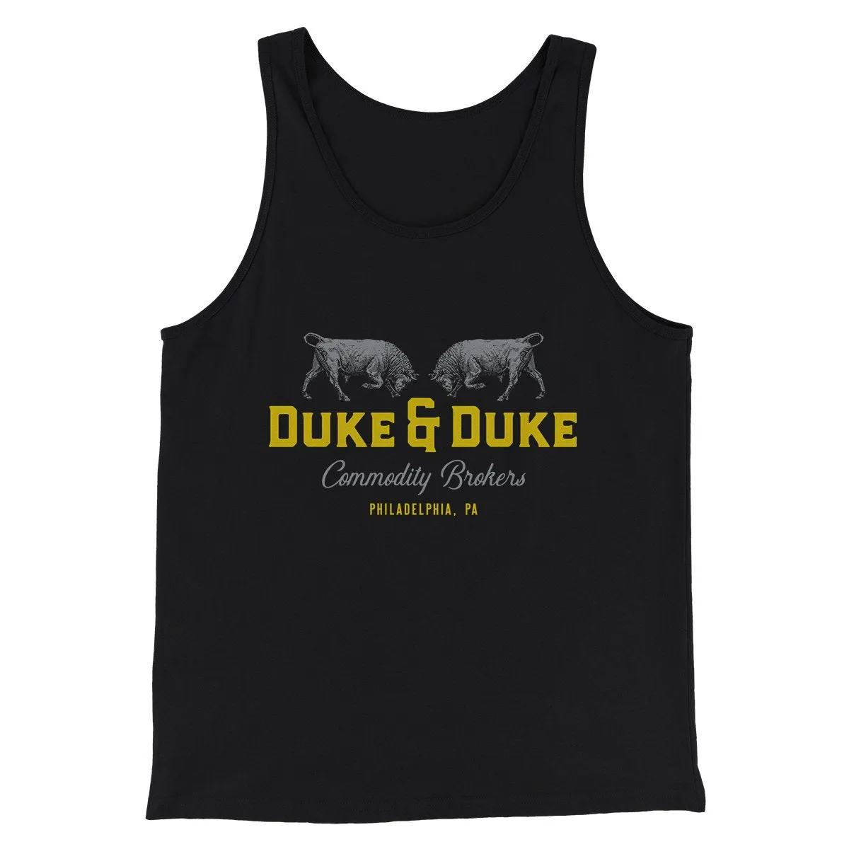 Duke and Duke Commodity Brokers Funny Movie Men/Unisex Tank Top