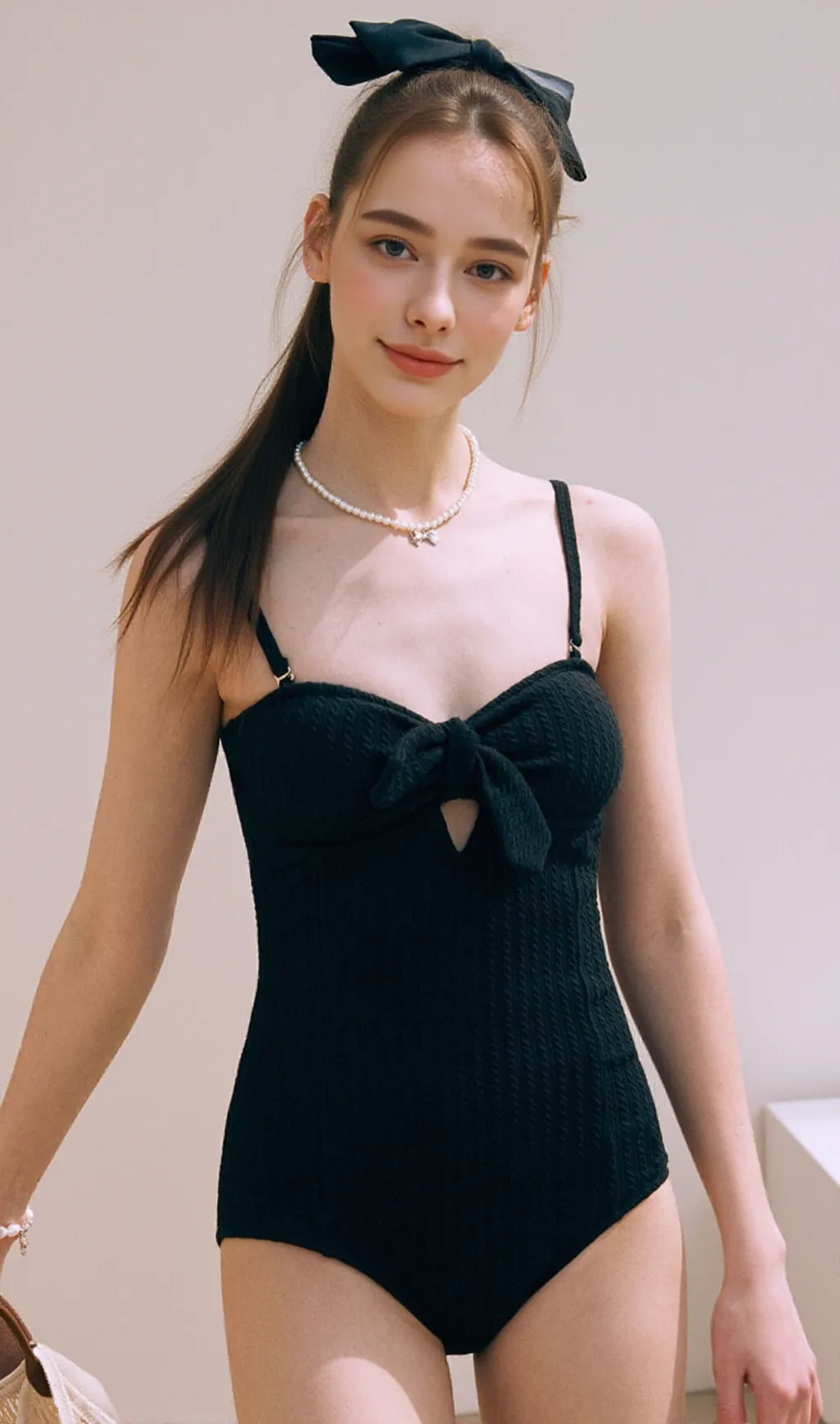 Dyanne Knot One-Piece Swimsuit