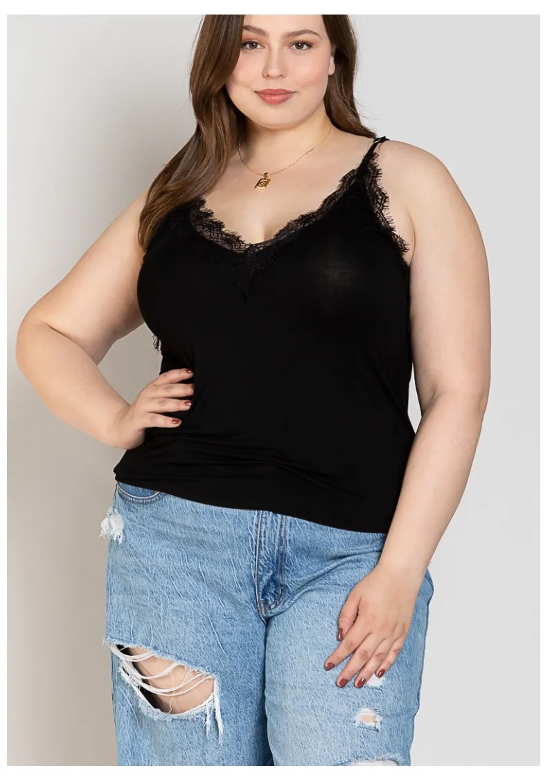 Eclipse Curvy Lace Cami