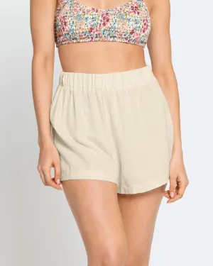 Eco-Friendly Summer Short Made of Natural Fibers 