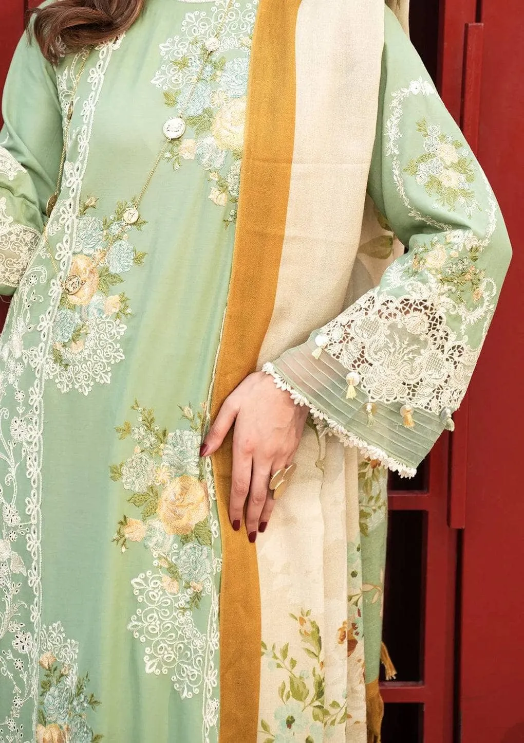 Elaf Pashmina/EPW-4B Whispers of Joy