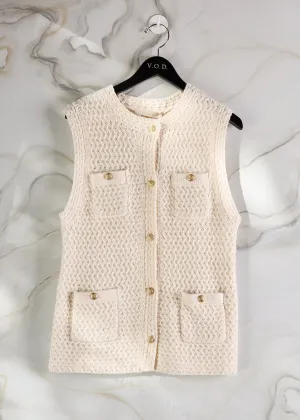 Elisabeth Sleeveless Sweater