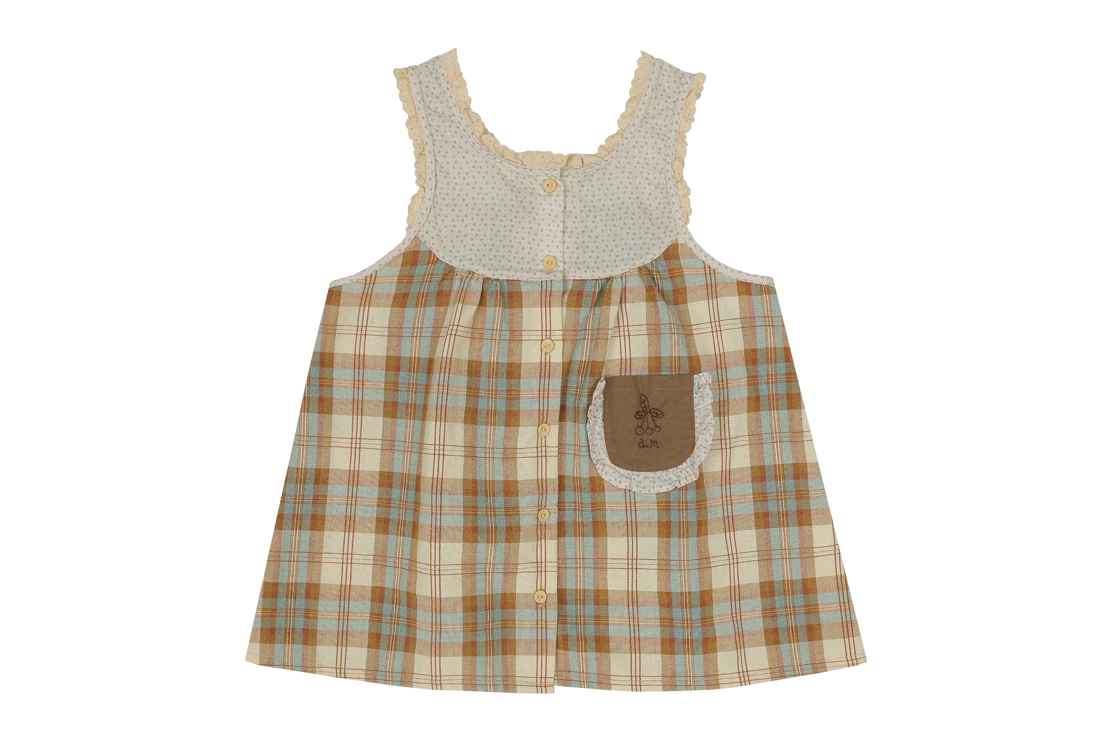 Ellie Sleeveless Dress, Beige