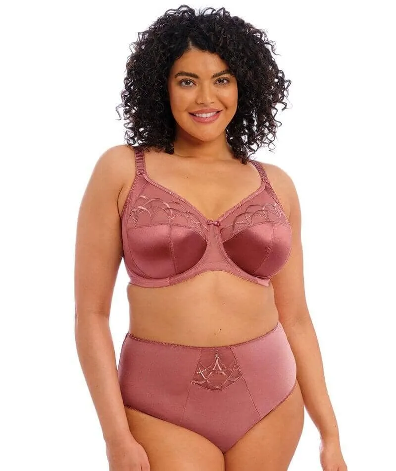 Elomi Cate Underwired Full Cup Banded Bra - Rosewood