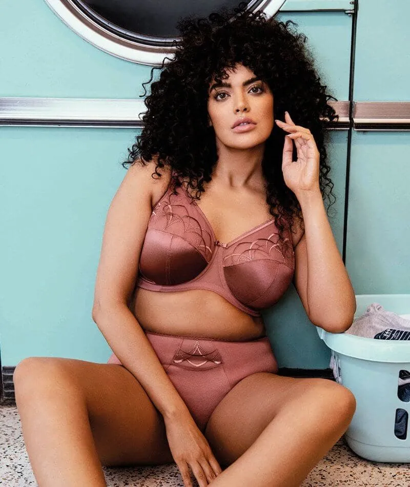 Elomi Cate Underwired Full Cup Banded Bra - Rosewood