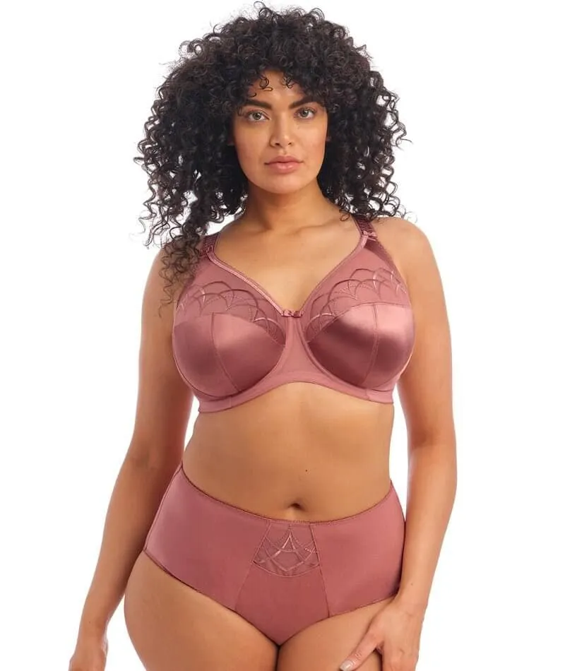 Elomi Cate Underwired Full Cup Banded Bra - Rosewood