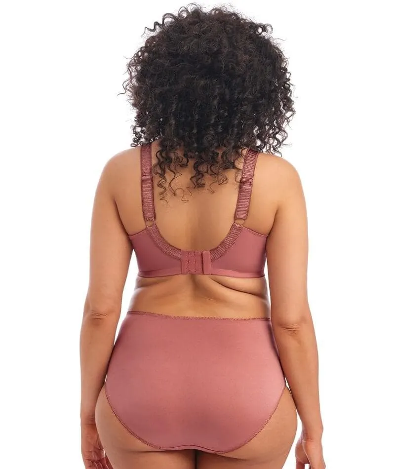 Elomi Cate Underwired Full Cup Banded Bra - Rosewood
