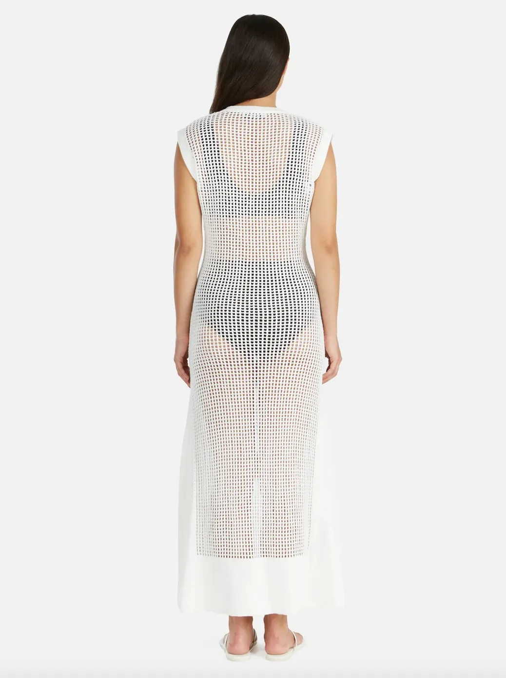 Ena Pelly, Demi Knit Maxi Dress | Bright White