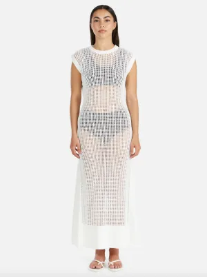 Ena Pelly, Demi Knit Maxi Dress | Bright White