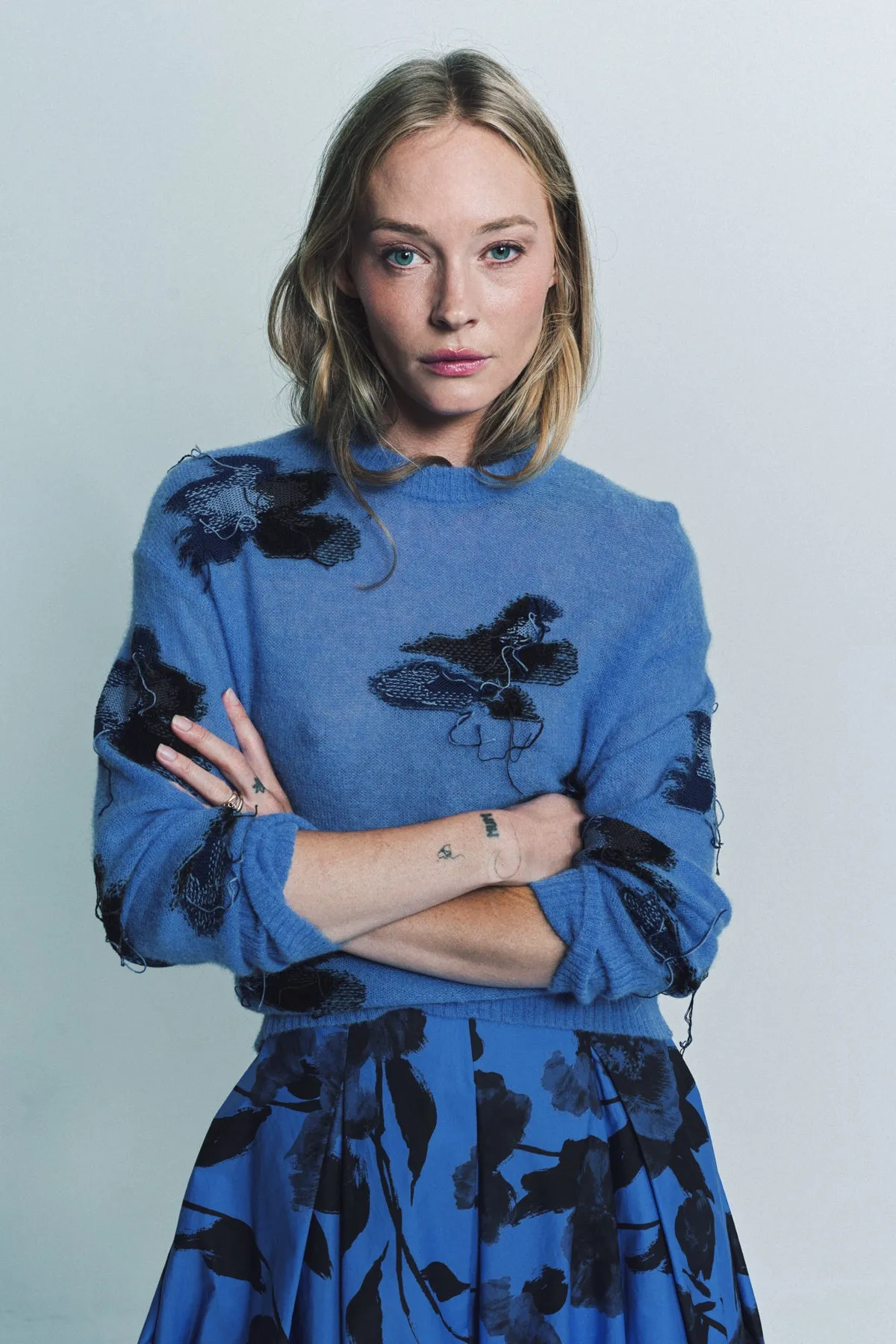 ERDEM | INTARSIA JUMPER
