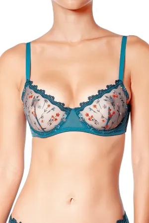 Euphorie Underwire Bra - Teal