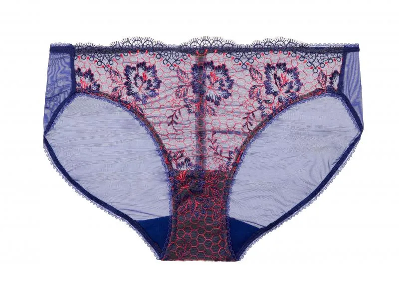 Evelina Bikini - Cobalt/Coral -