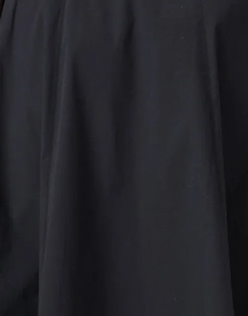 Facia Black Cotton Skirt