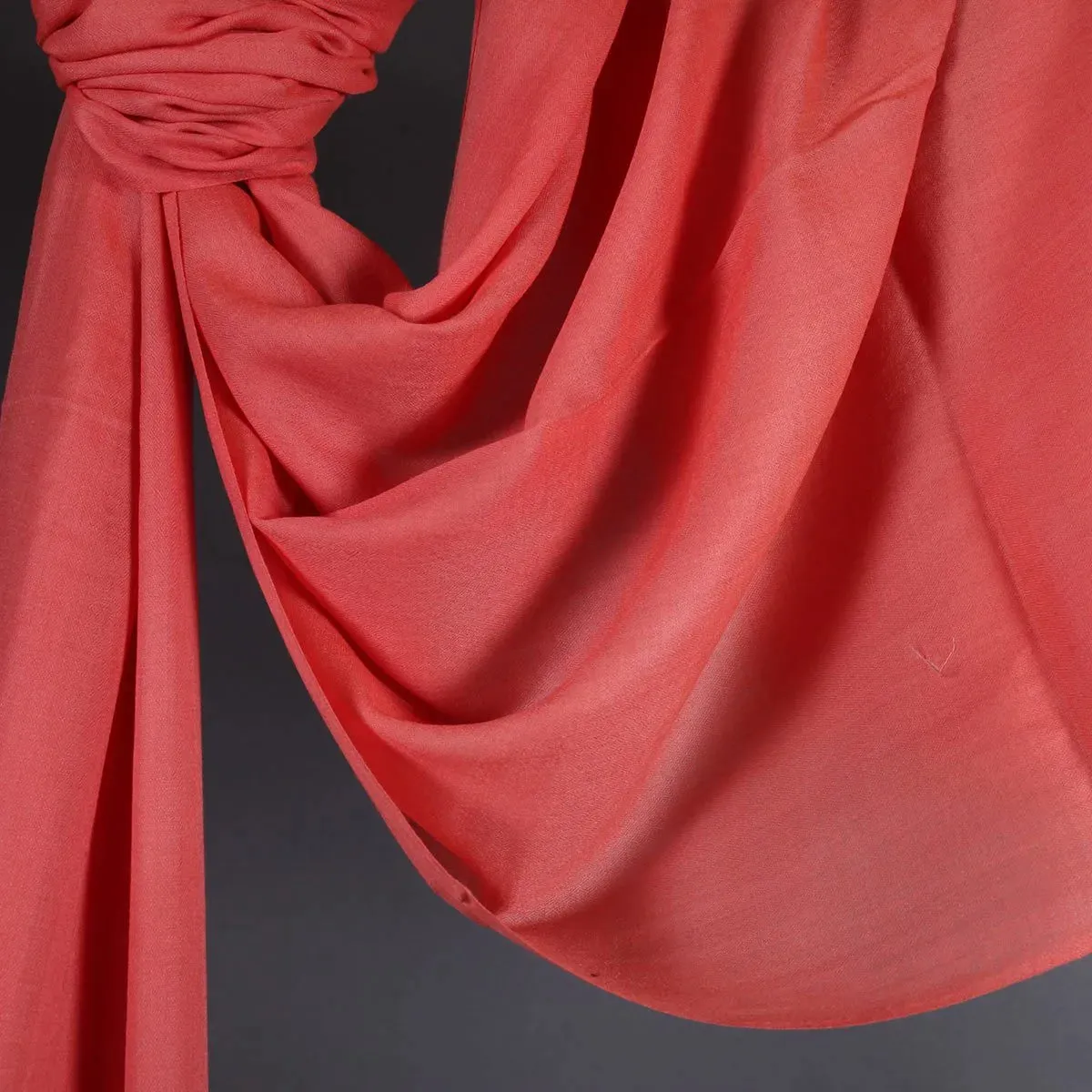 Fast Peach GI Certified Handwoven Pashmina Stole