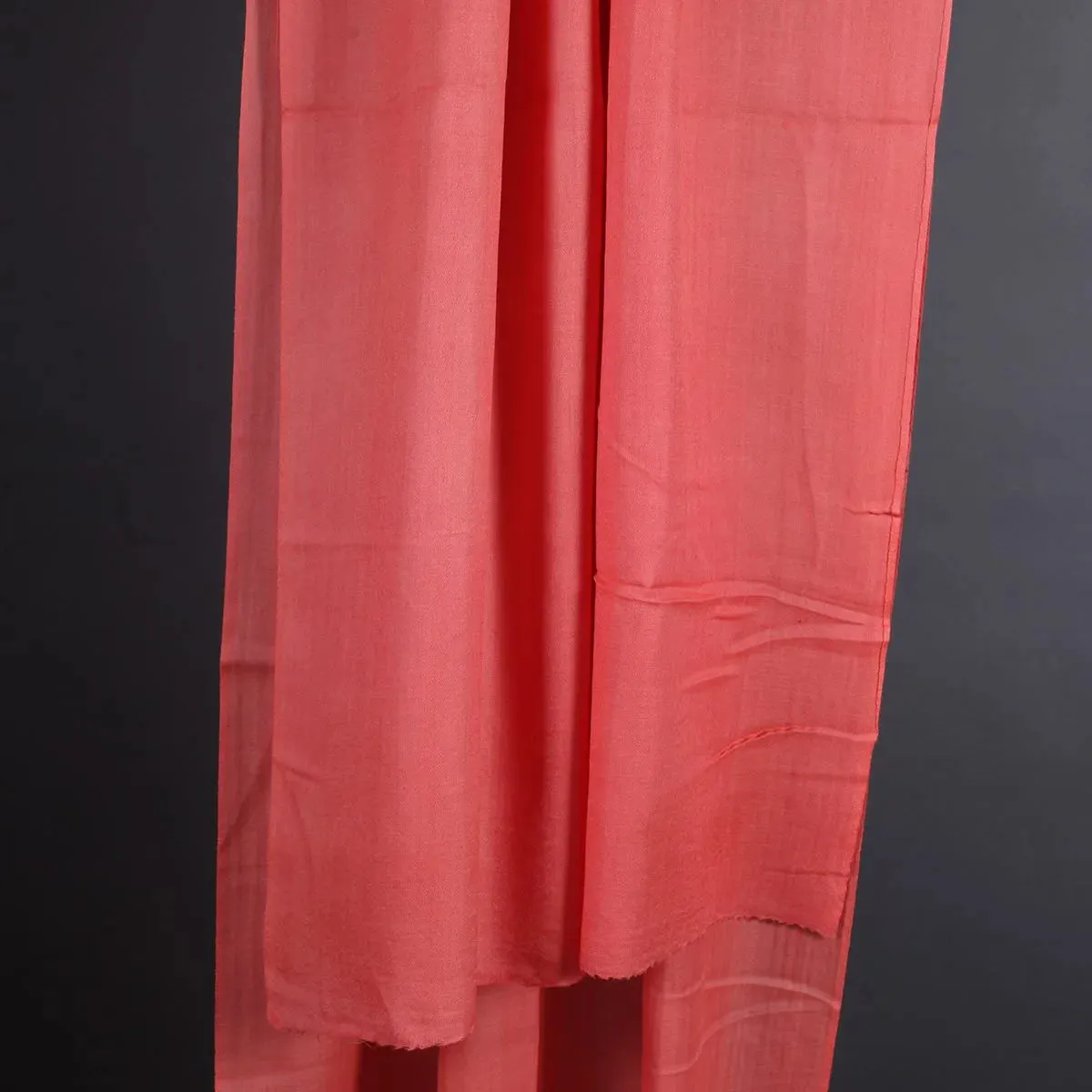 Fast Peach GI Certified Handwoven Pashmina Stole