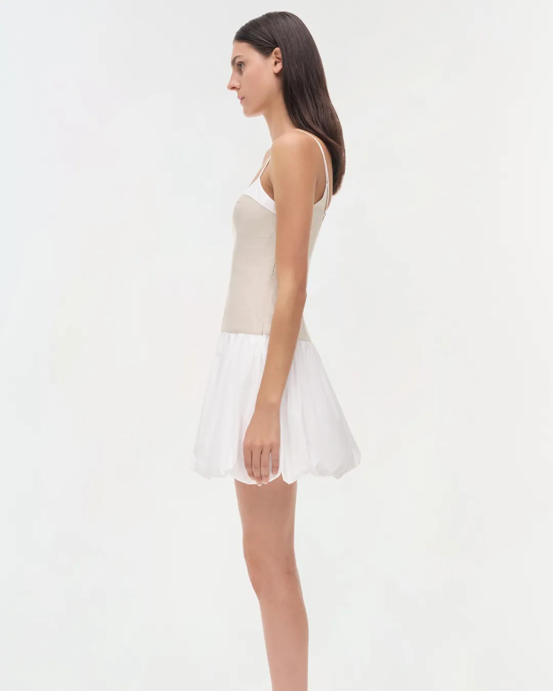 FIFI S/L BUBBLE MINI DRESS