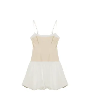 FIFI S/L BUBBLE MINI DRESS