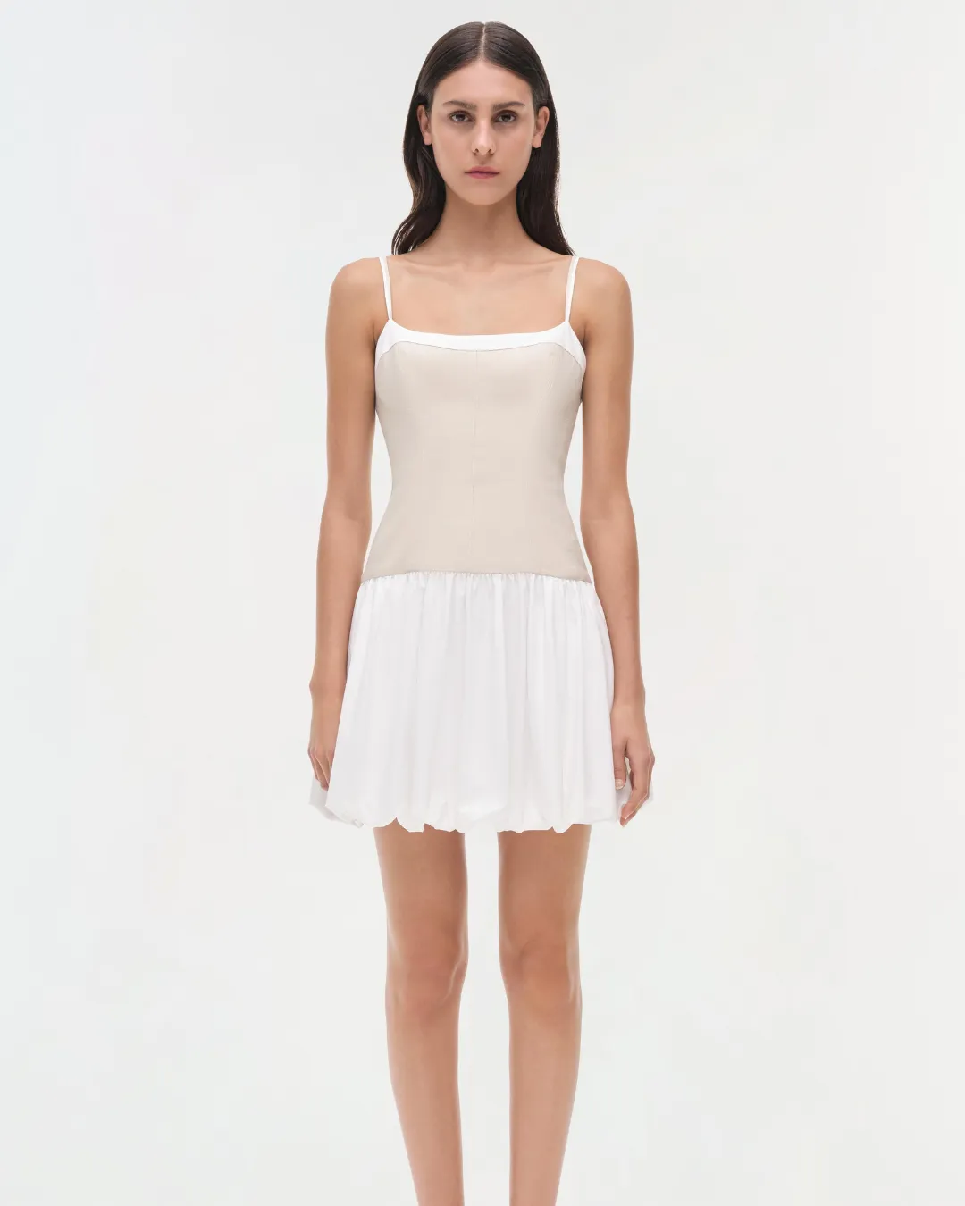 FIFI S/L BUBBLE MINI DRESS