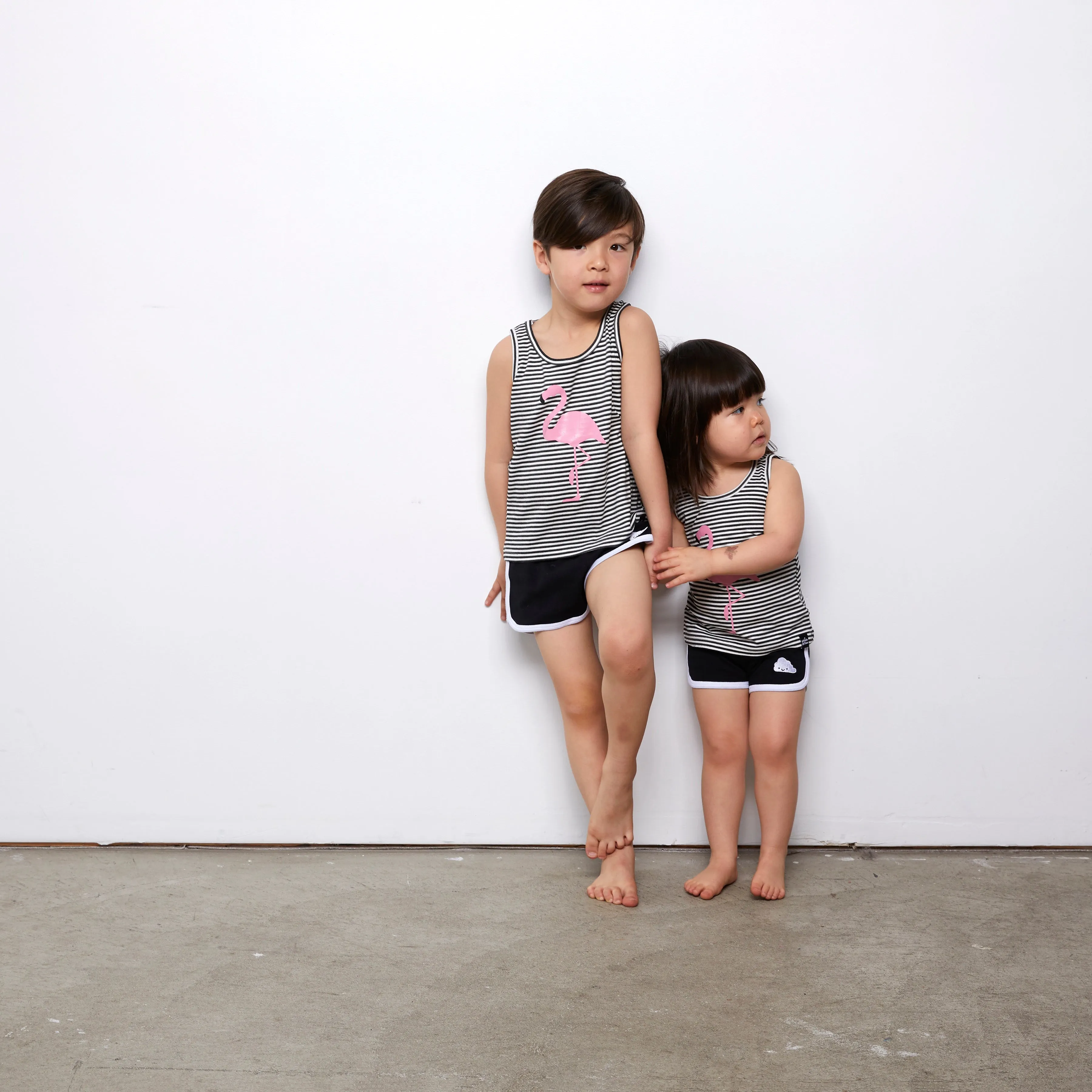 FLAMINGO STRIPED TANK