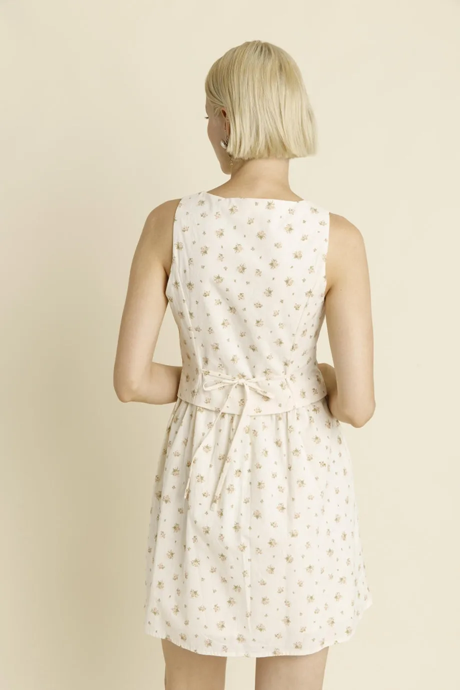 FLORAL MINI DRESS