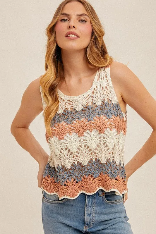 Florence Crochet Tank