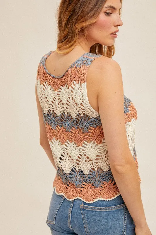 Florence Crochet Tank