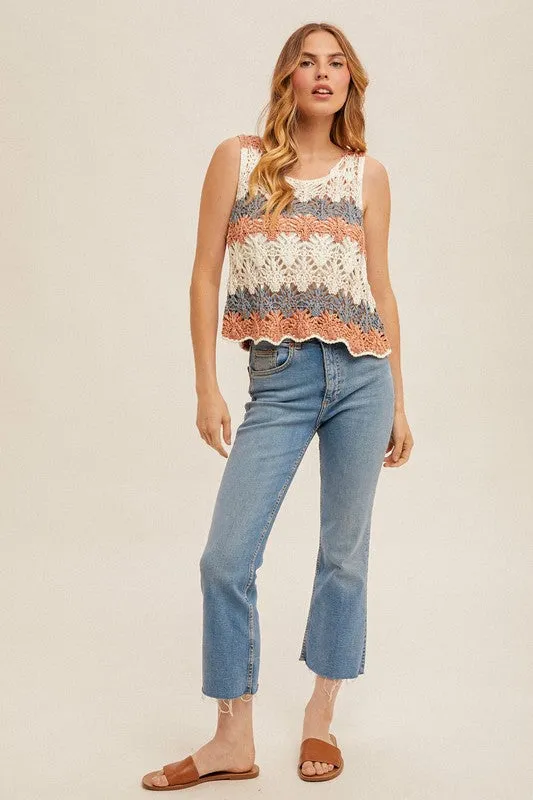 Florence Crochet Tank