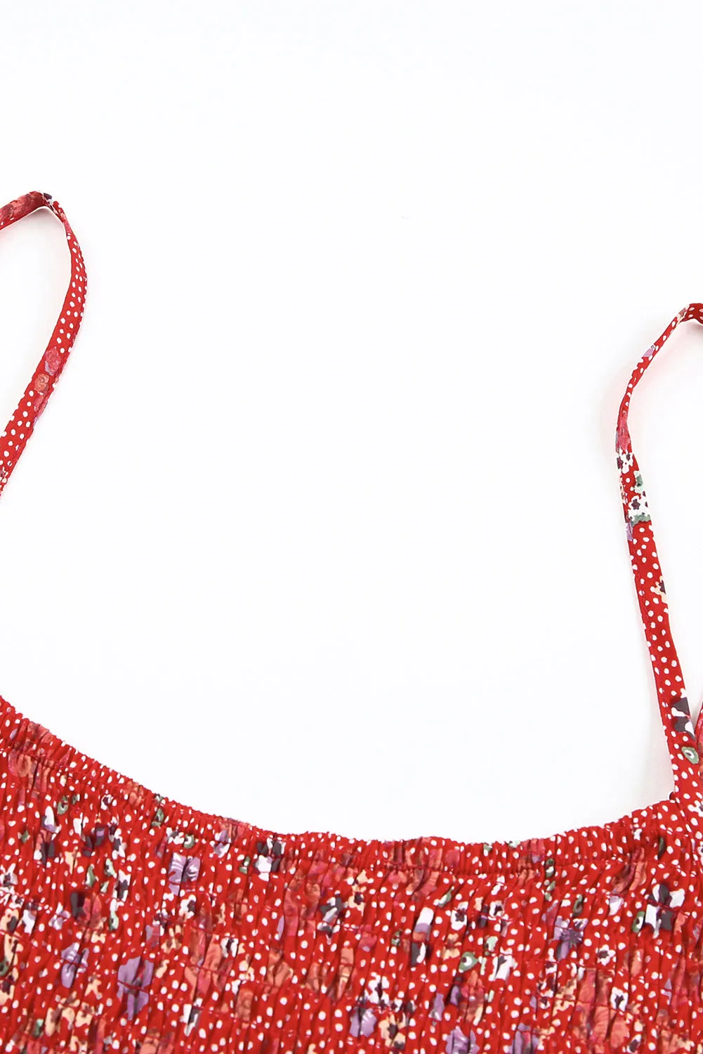 Flounce Spaghetti Strap Camisole