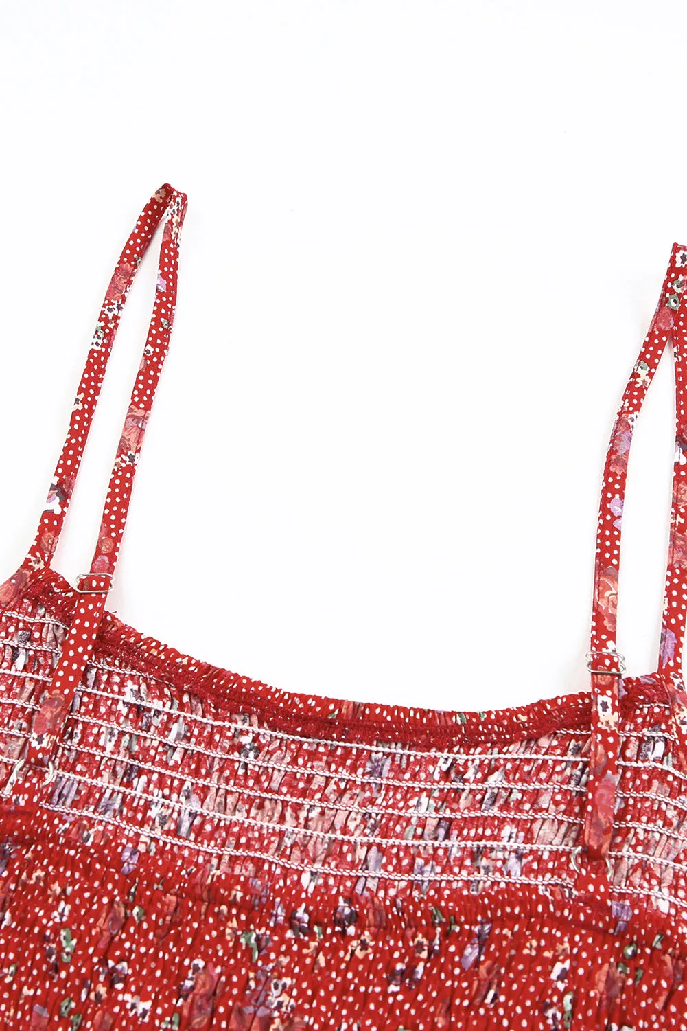 Flounce Spaghetti Strap Camisole