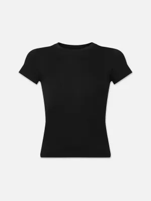 FRAME - Baby Tee - Black & White