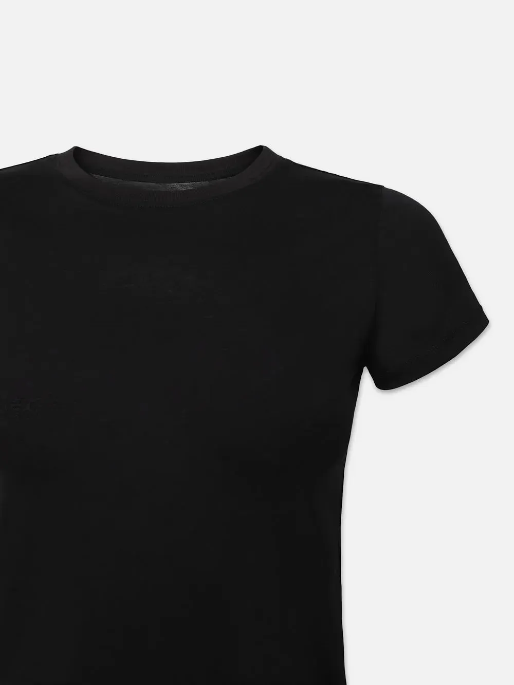 FRAME - Baby Tee - Black & White