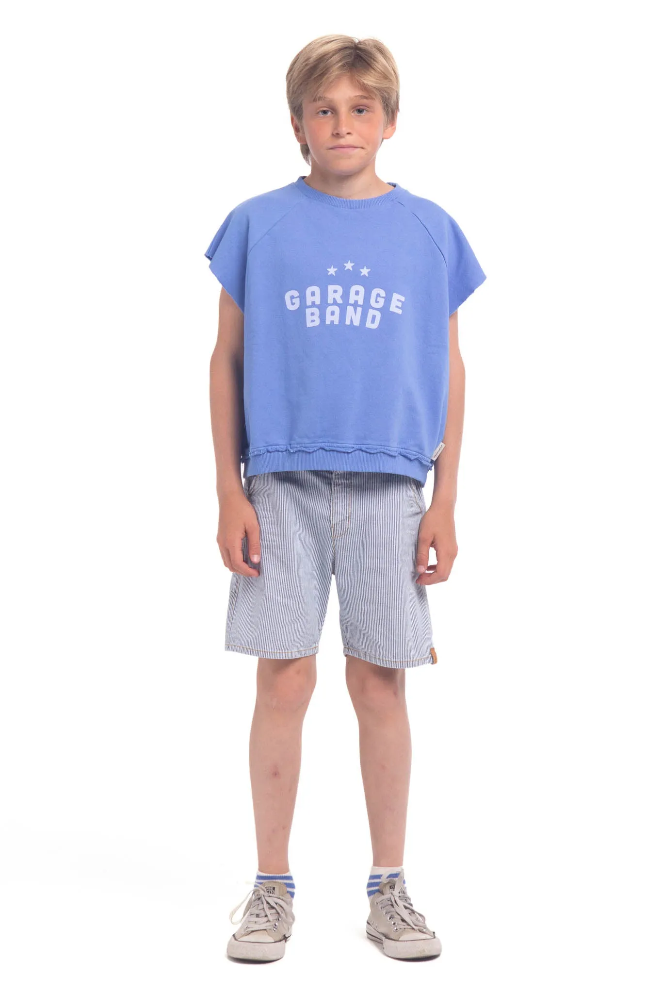 Garage Band Sleeveless Sweatshirt by Piupiuchick