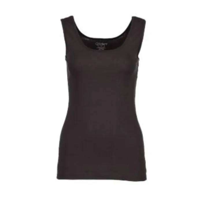 Gildan Women’s Ribbed Cotton Tank Top (6-Pack)