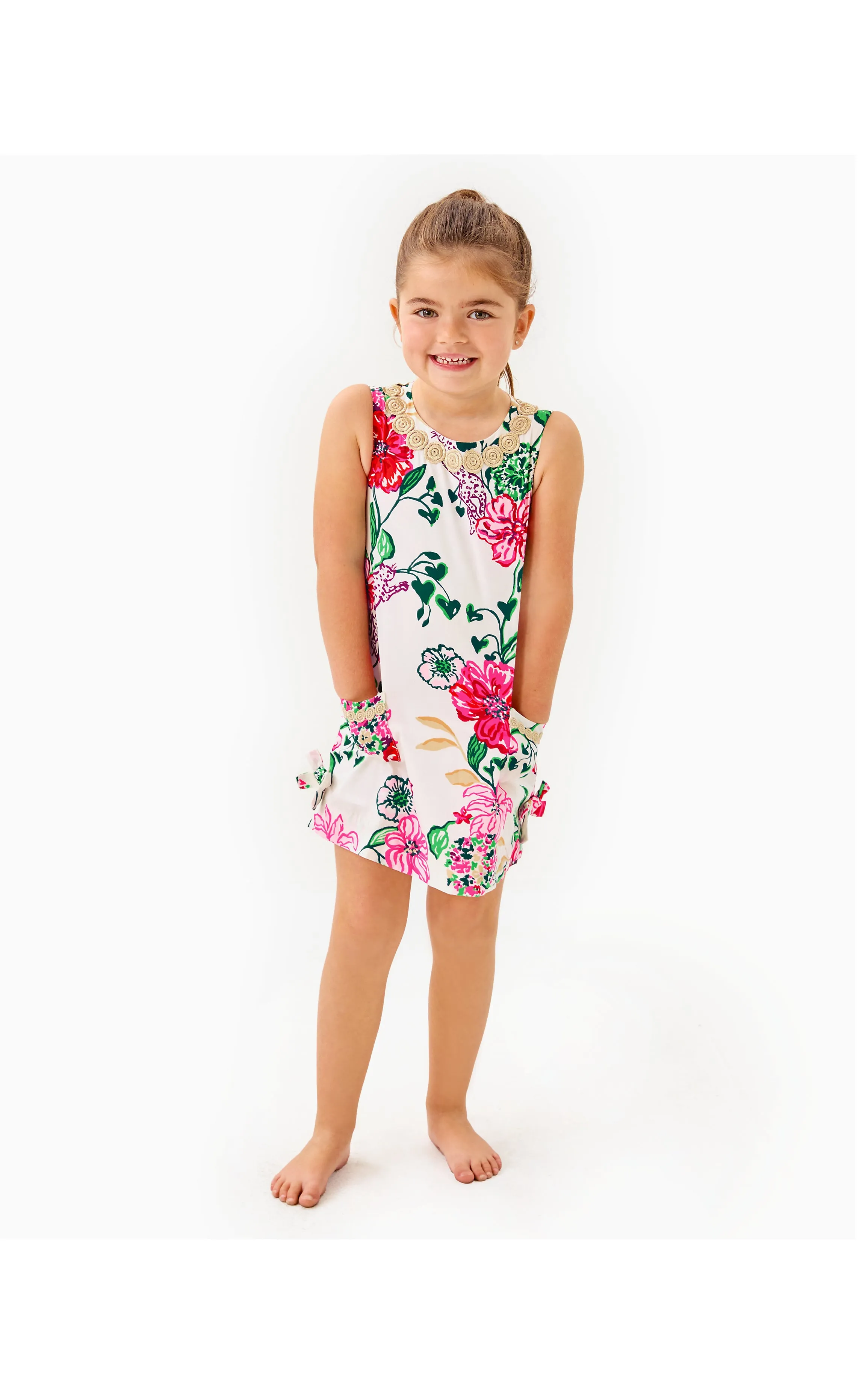 Girls Little Lilly Classic Shift Dress