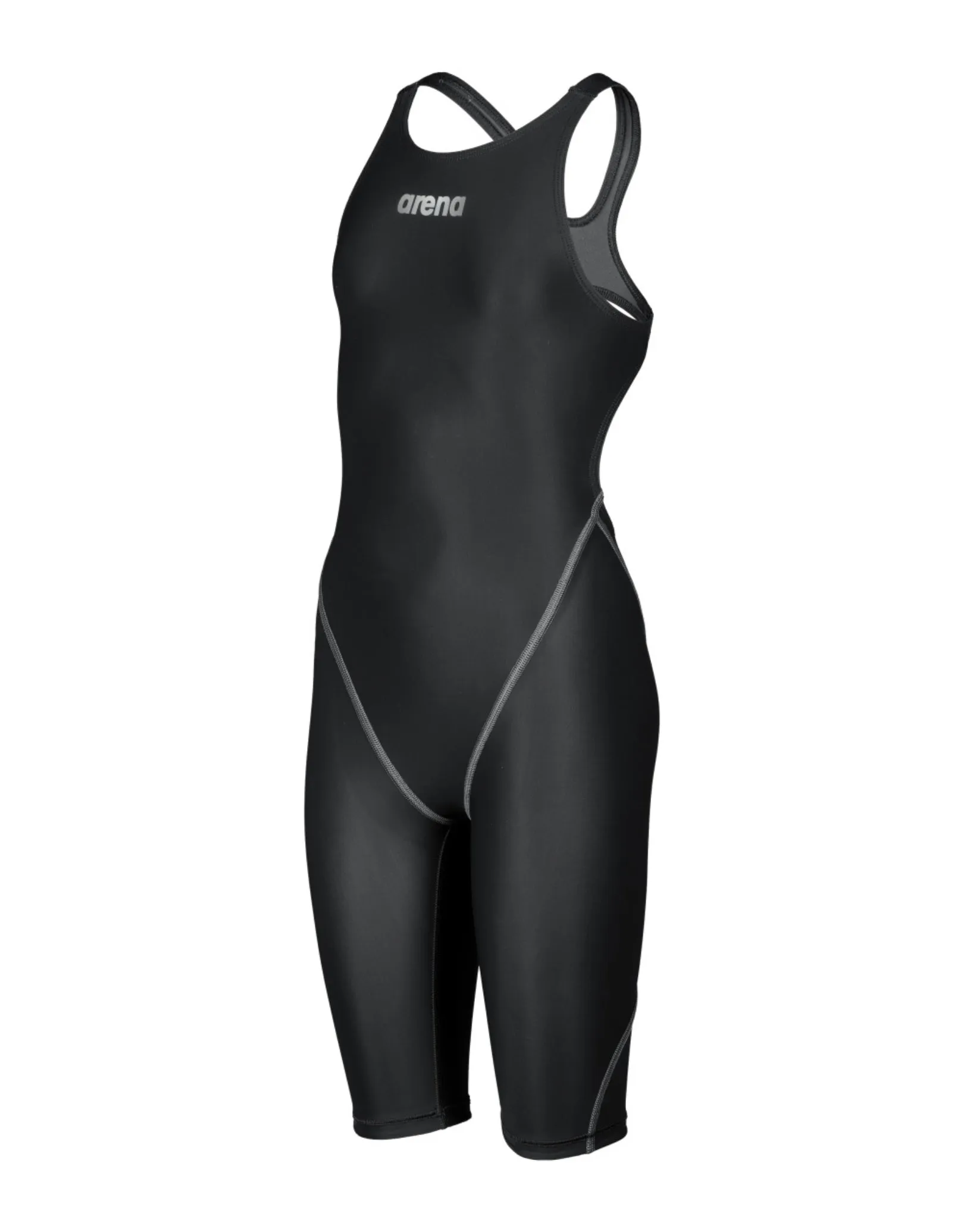 Girls Powerskin ST NEXT Open Back - Black