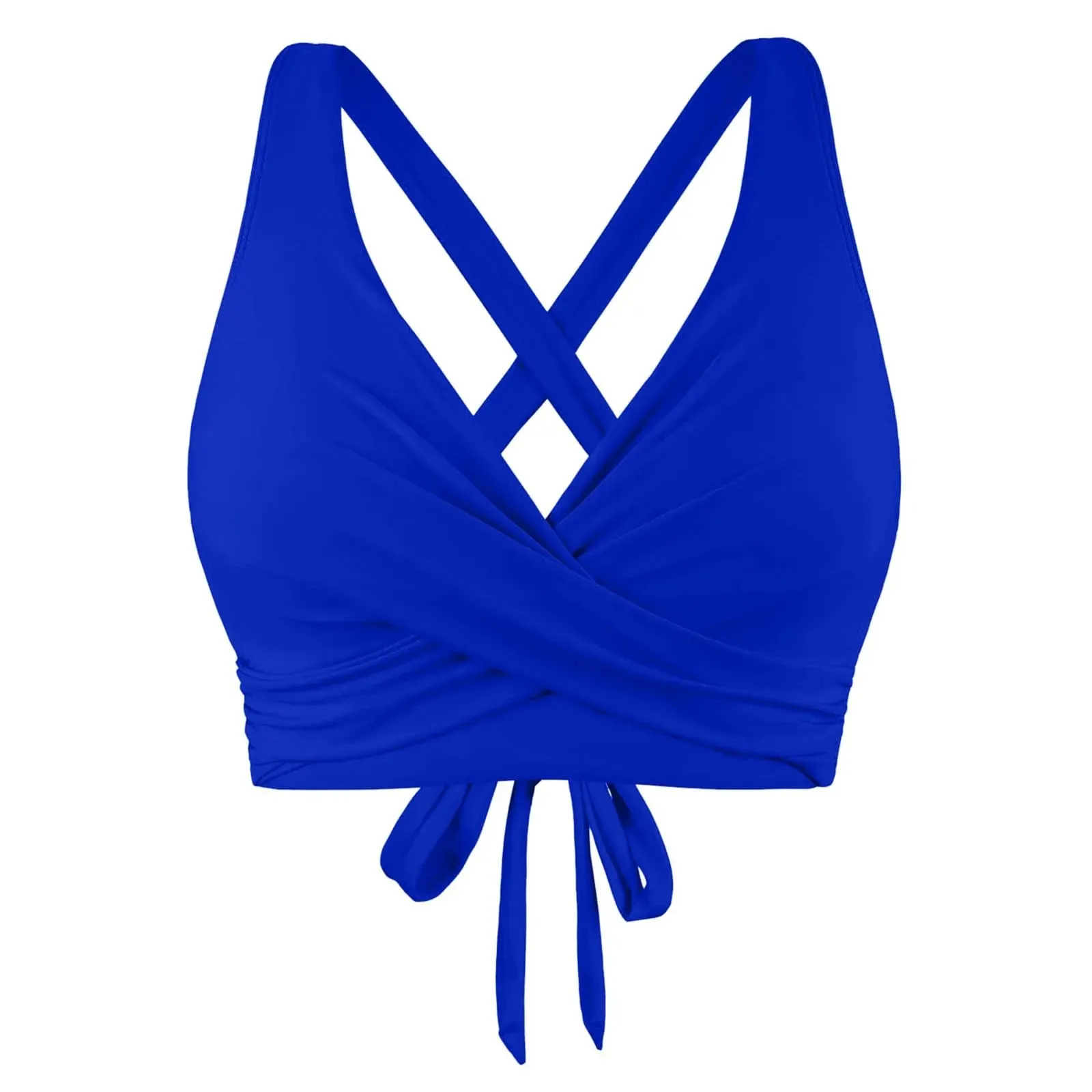 Girls Swimsuits with Padding Women Lace Up Swimwear Tops Underwire Full Coverage Bikini Top Push Up Ladies Swimsuits with Shorts