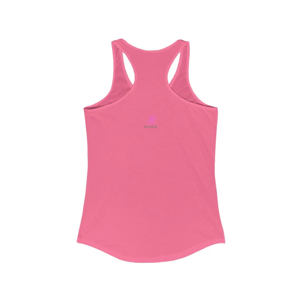 Happiness comes in Waves Slim Fit Tank