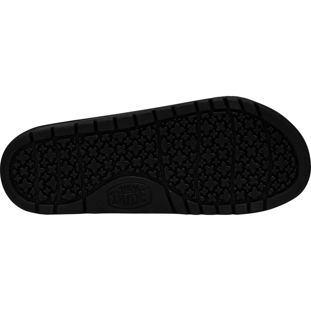 HEYDUDE Phoenix Blanket Sandal Black Gravel