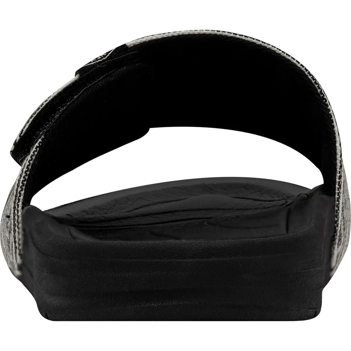 HEYDUDE Phoenix Blanket Sandal Black Gravel