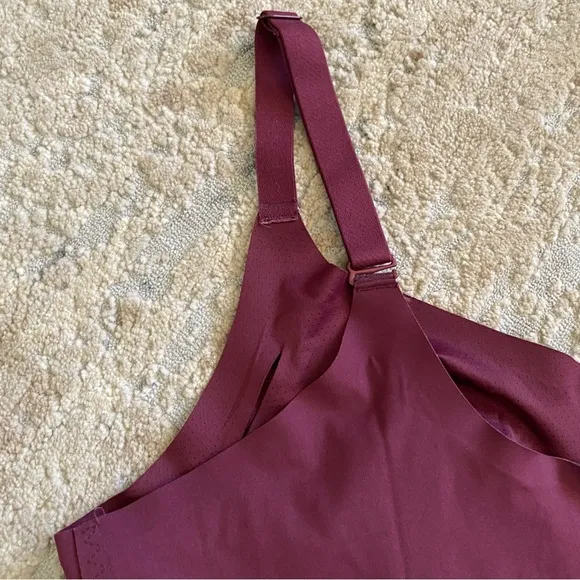 Honeylove Liftwear Cami Camisole Compression Tank Top Fig Maroon Shapewear: 1X