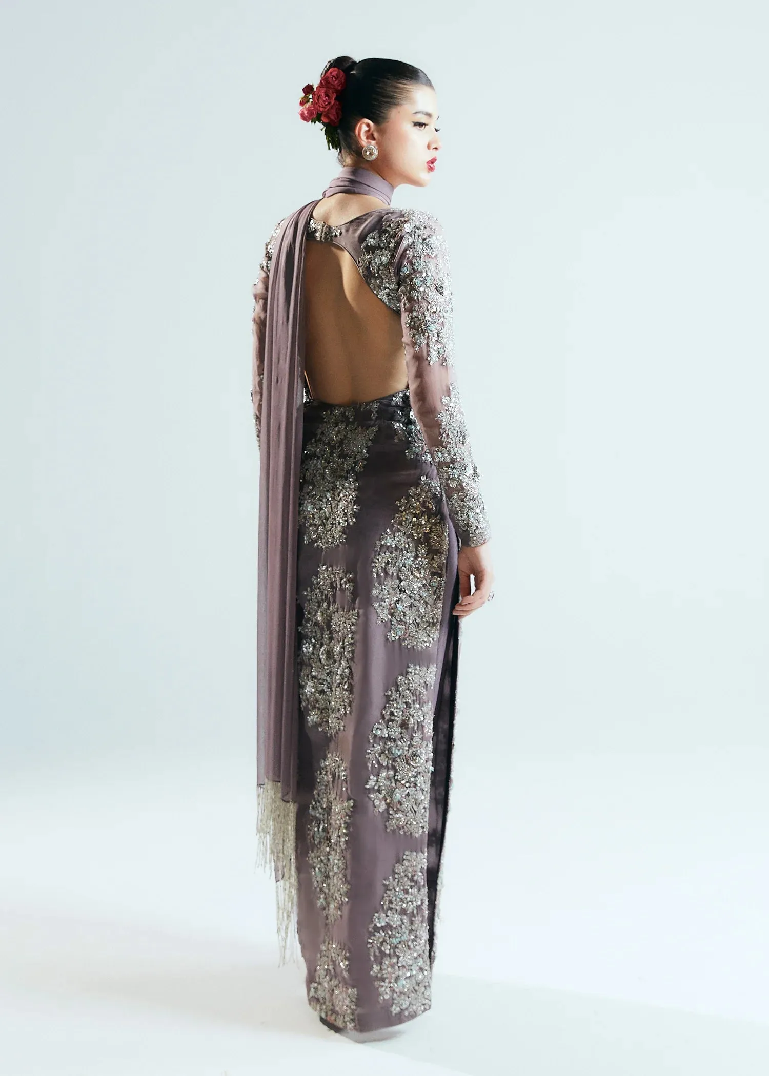 Hussain Rehar Wedding Festive Organza Embroidered Collection MYSTIC