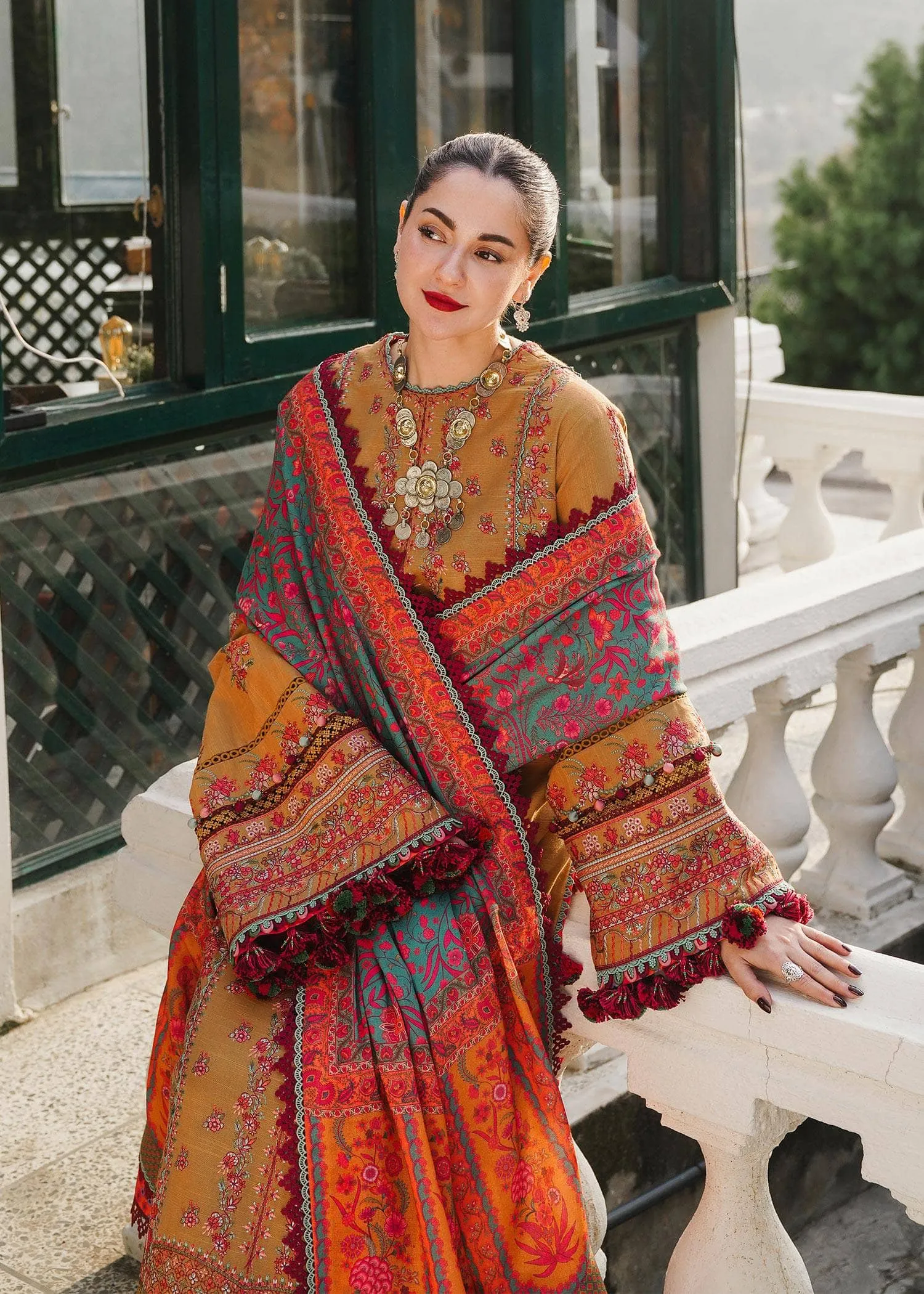Hussain Rehar Winter Shawls/Horain