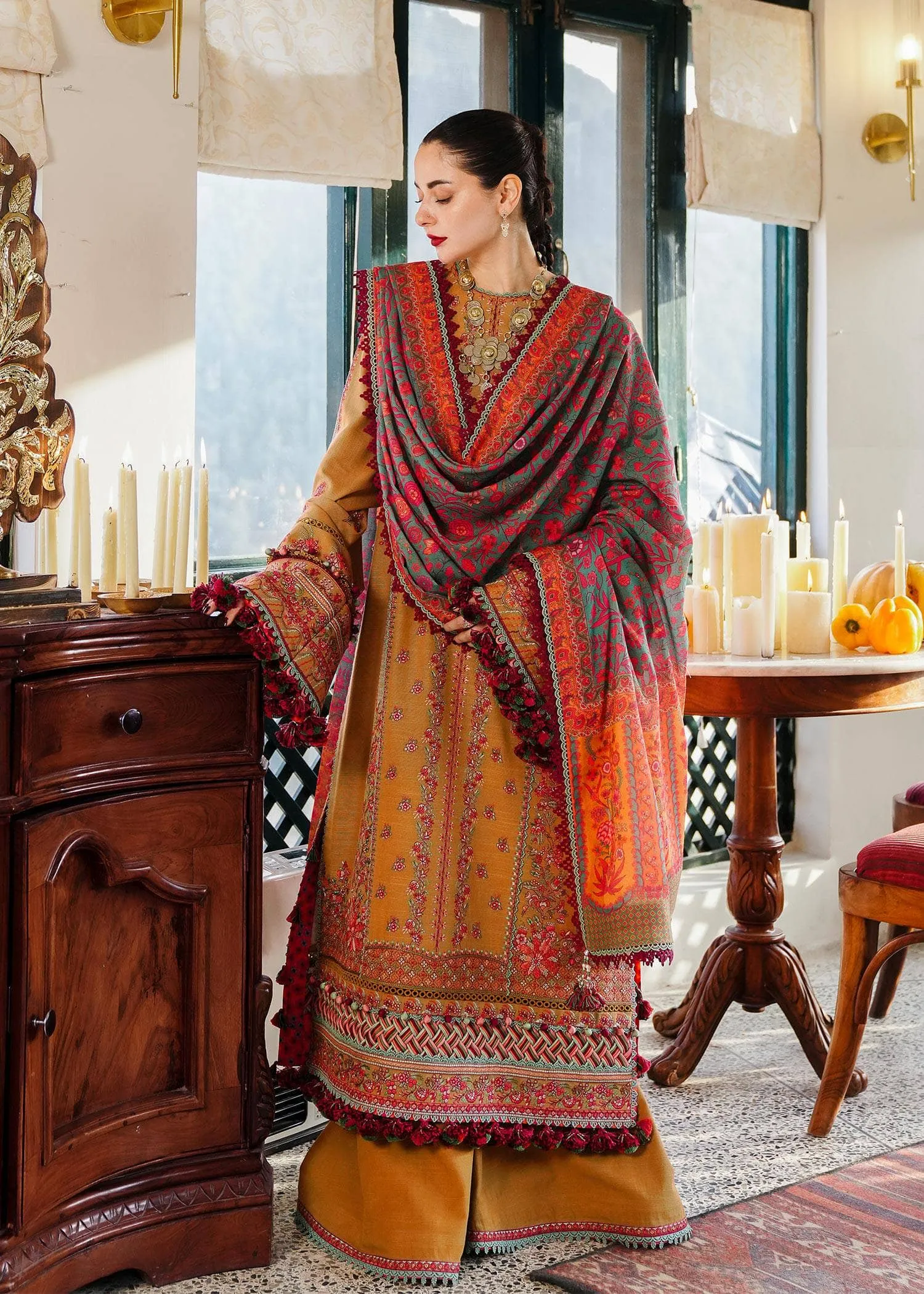 Hussain Rehar Winter Shawls/Horain