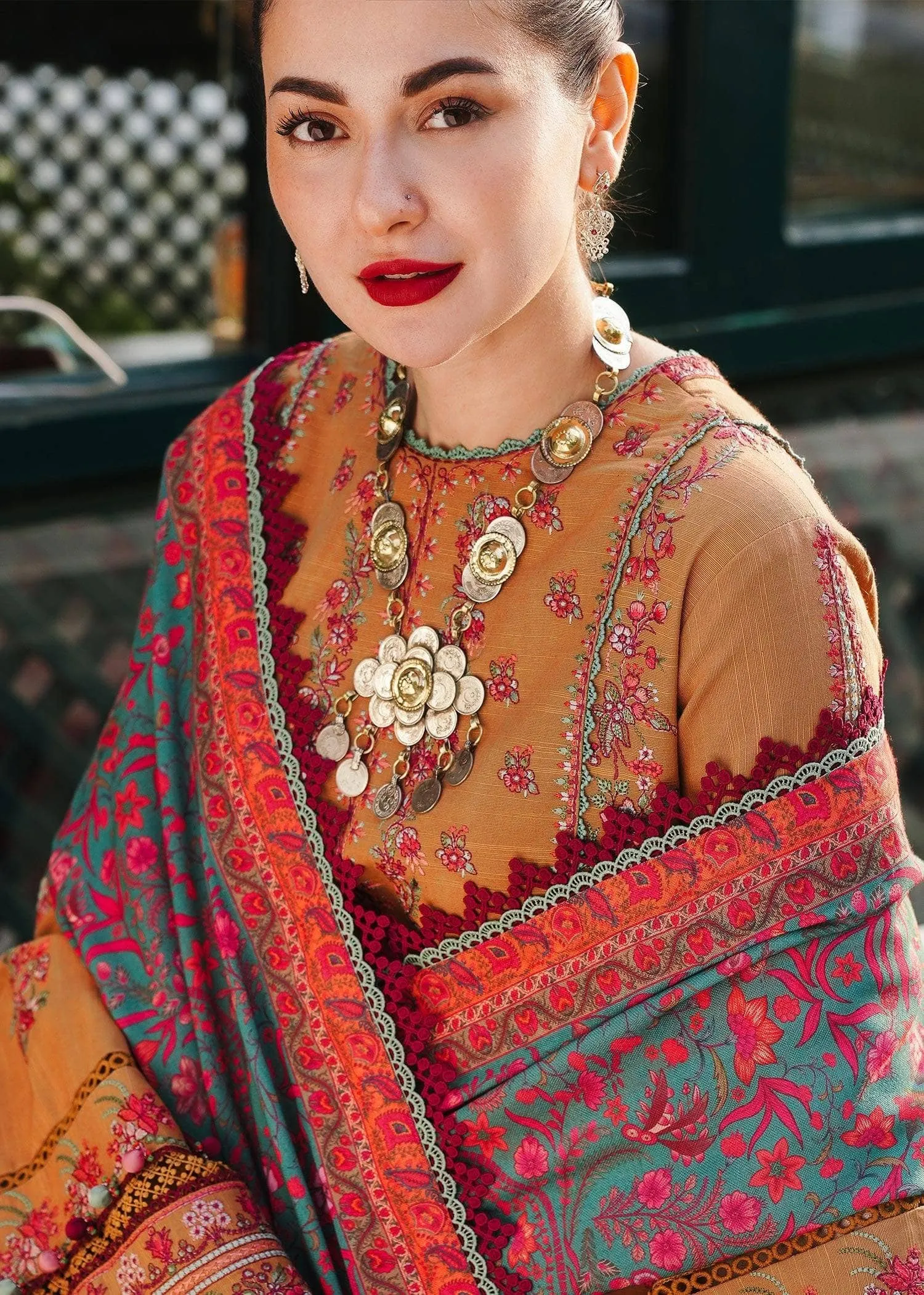 Hussain Rehar Winter Shawls/Horain