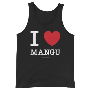 I Love Mangu Unisex Tank Top
