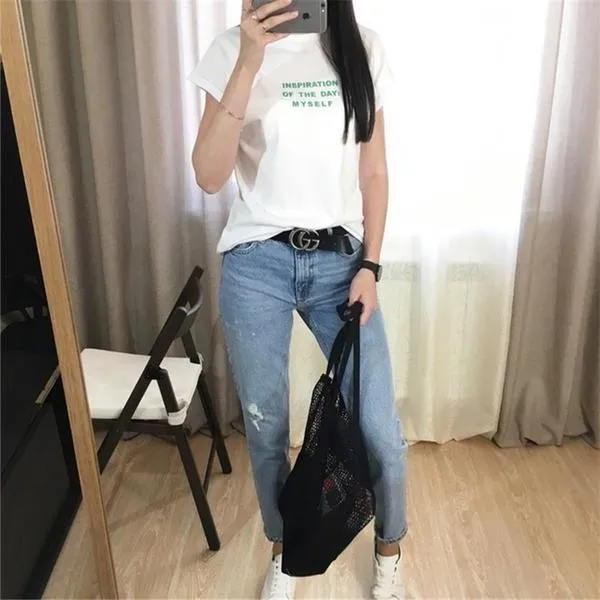 'INSPIRATION OF THE DAY: YOURSELF' T-Shirt