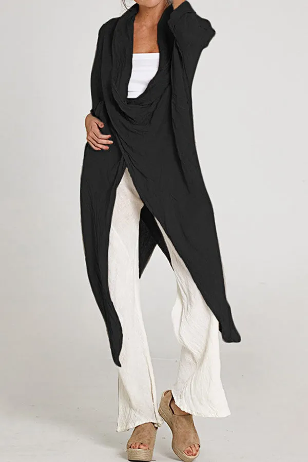 Irregular Loose Long Sleeve Shirt