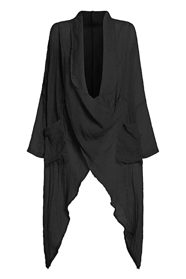 Irregular Loose Long Sleeve Shirt