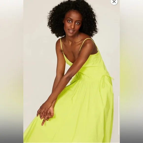 Jason Wu x RTR Yellow Midi Dress