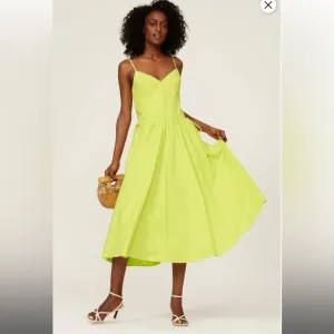 Jason Wu x RTR Yellow Midi Dress